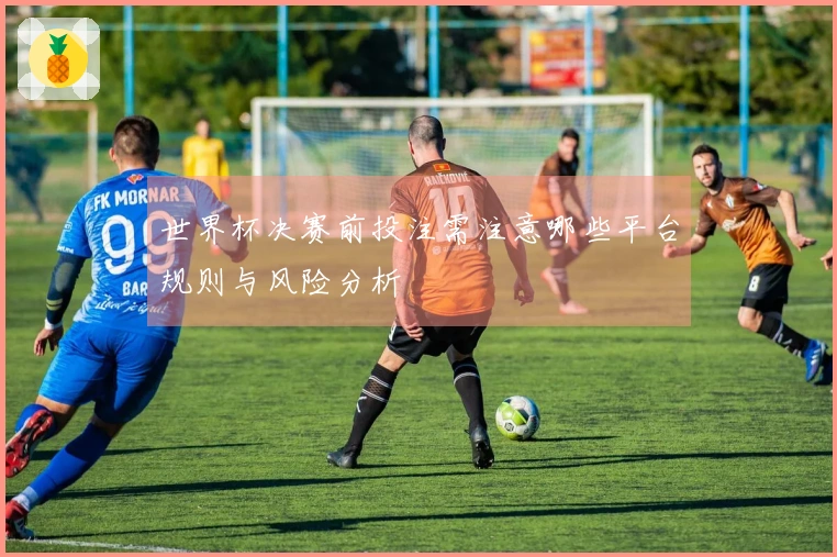 世界杯决赛前投注需注意哪些平台规则与风险分析